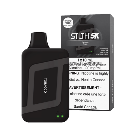Stamped STLTH BOX 5K DISPOSABLE Tobacco 10ml