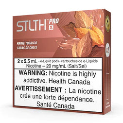 Stamped STLTH PRO X POD PRIME TOBACCO 11ml - disc