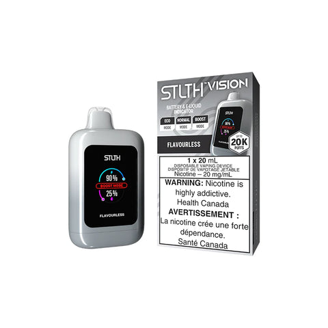 STAMPED STLTH VISION DISPOSABLE - FLAVOURLESS - 20ML - disc